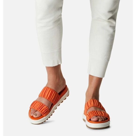 Sorel Roaming Sandal Orange Slides  Womens Size 10 - Picture 2 of 11